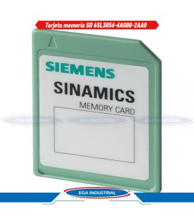 Tarjeta memoria SD 6SL3054-4AG00-2AA0 SIEMENS