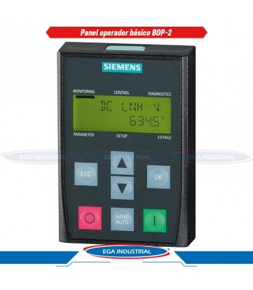 Panel operador básico BOP-2 6SL3255-0AA00-4CA1 SIEMENS