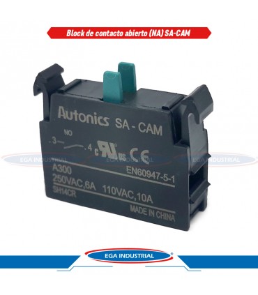 Block de contacto abierto (NA) SA-CAM AUTONICS