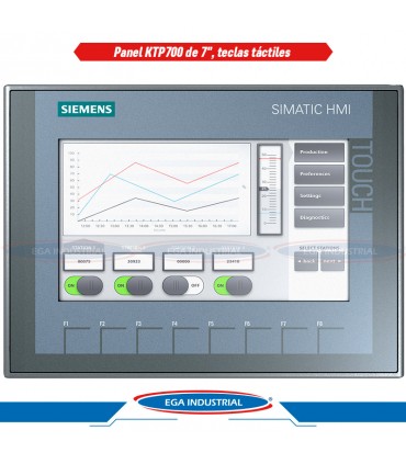 Panel táctil 6AV2123-2GA03-0AX0 SIEMENS