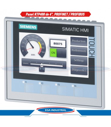 Panel táctil 6AV2124-2DC01-0AX0 SIEMENS