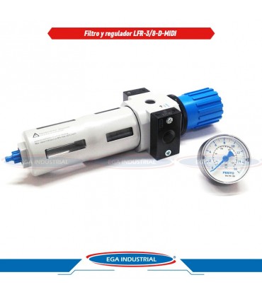 Filtro y regulador LFR-3/8-D-MIDI, 159582 FESTO