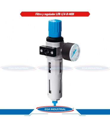 Filtro y regulador LFR-1/4-D-MIDI, 186481 FESTO