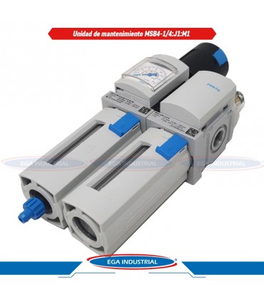 Unidad de mantenimiento MSB4-1/4:J1:M1, 531117 FESTO