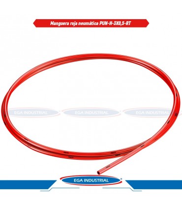 Manguera roja neumática PUN-H-3X0,5-RT, 558284 FESTO