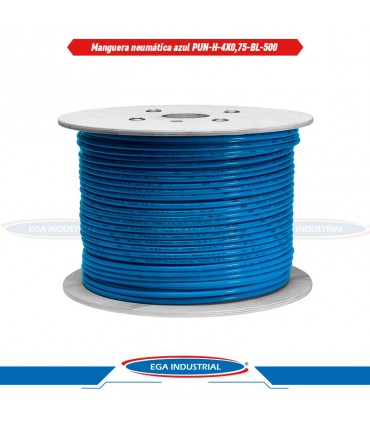 Manguera neumática azul PUN-H-4X0,75-BL-500, 558257 FESTO