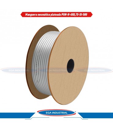 Manguera neumática plateada PUN-H-4X0,75-SI-500, 558271 FESTO
