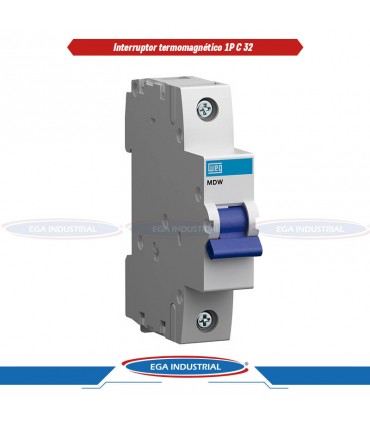 Mini Interruptor termomagnético MBWC32 WEG