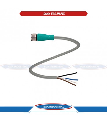Cable conector V1-G-2M-PVC, 035071 PEPPERL+FUCHS