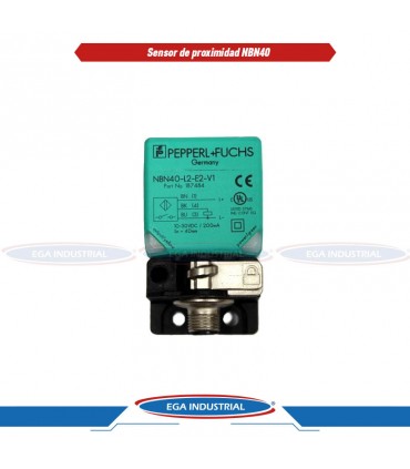 Sensor inductivo NBN40-L2-E2-V1 PEPPERL+FUCHS