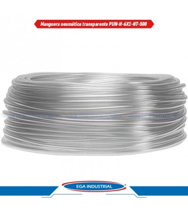Manguera neumática transparente PUN-H-6X1-NT-500, 558265 FESTO