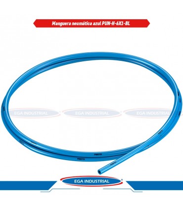 Manguera neumática azul PUN-H-6X1-BL, 197384 FESTO