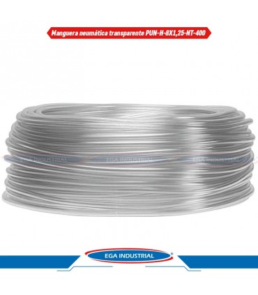 Manguera neumática transparente PUN-H-8X1,25-NT-400, 558266 FESTO