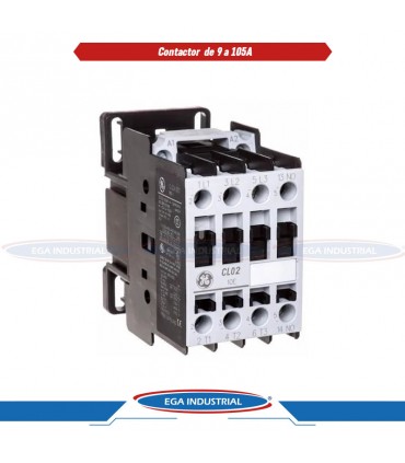 Contactor 3P, 32A, 230VCA CL02A310T GENERAL ELECTRIC