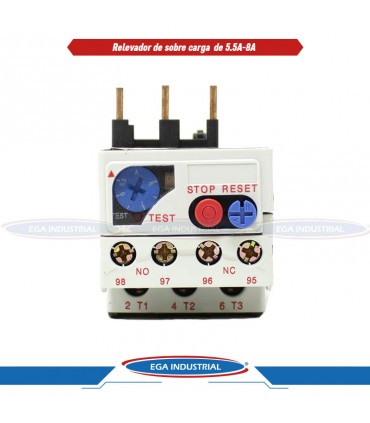 Relevador de sobrecarga SR2258A STECK