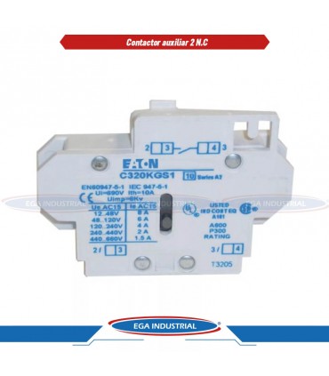 Contacto auxiliar 2N.C C320KGS5 CUTLER HAMMER