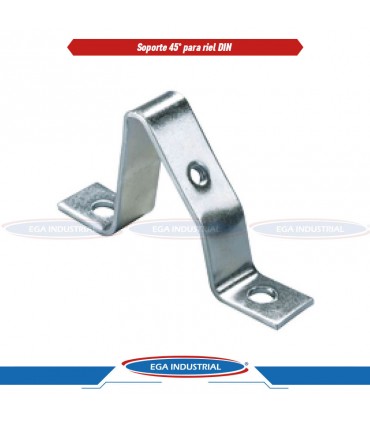 Soporte para riel DIN 45° IBT02190 ARGOS