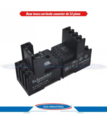 Base para relé 14 pin RXZE2M114M Schneider