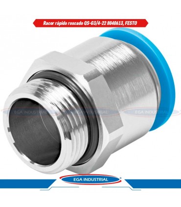 Racor rápido roscado QS-G3/4-22 8040613, FESTO