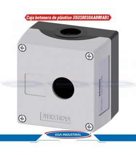 Caja botonera de plástico 3SU18010AA000AB1 SIEMENS