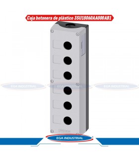 Caja botonera de plástico 3SU18060AA000AB1 SIEMENS