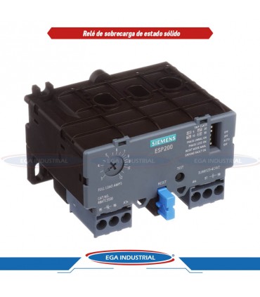 Relevador electrónico de sobrecarga 3UB81234CW2 SIEMENS