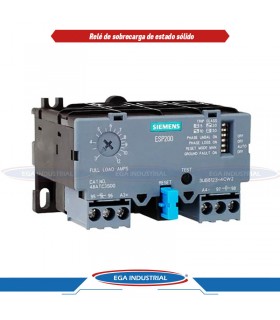 Relevador electrónico de sobrecarga 3UB81234DW2 SIEMENS