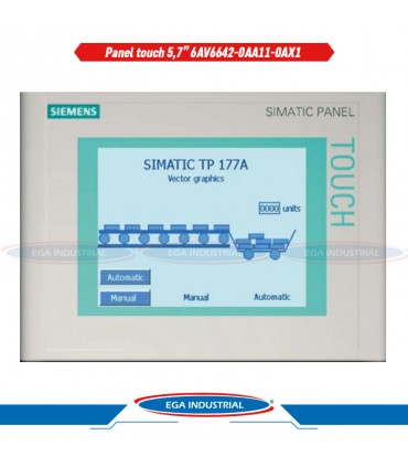 Pantalla táctil TP 177A LCD 5,7" 6AV6642-0AA11-0AX1 SIEMENS