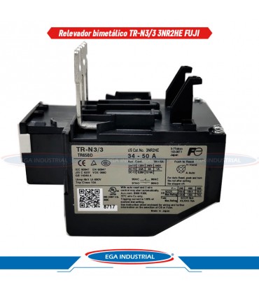 Relevador bimetálico 34-50A  TR-N3/3 3NR2HE FUJI