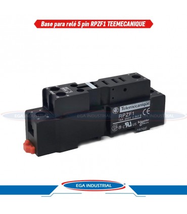 Base para relé 5 pin RPZF1 TELEMECANIQUE