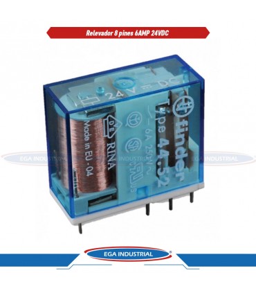 Mini relé 8 pines 445290240000 FINDER