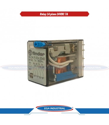 Relé industrial 55.34.9.024.0040 FINDER