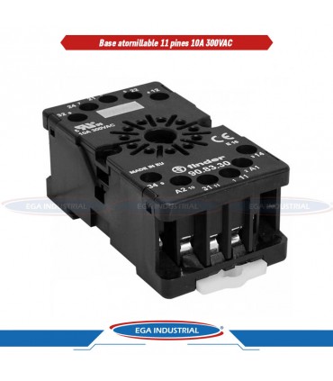 Base 11 pin 90.83.3.0 FINDER