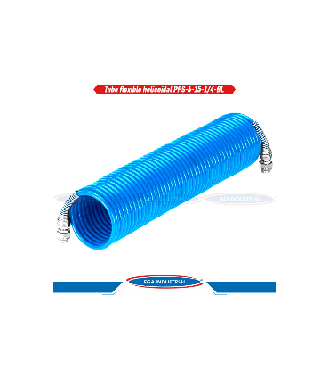 Manguera plástico en espiral PPS-6-15-1/4-BL FESTO 19797