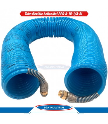 Manguera plástico en espiral PPS-6-15-1/4-BL FESTO 19797