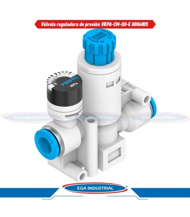 Válvula reguladora de presión VRPA-CM-Q8-E 8086005 FESTO