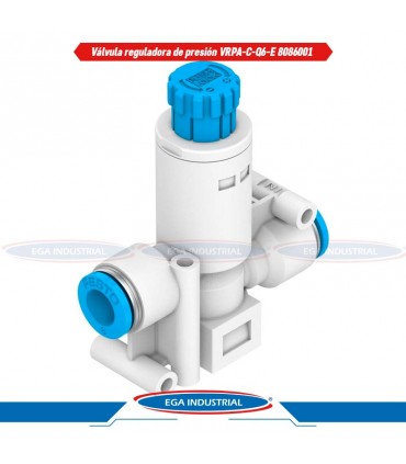 Válvula reguladora de presión VRPA-C-Q6-E 8086001 FESTO
