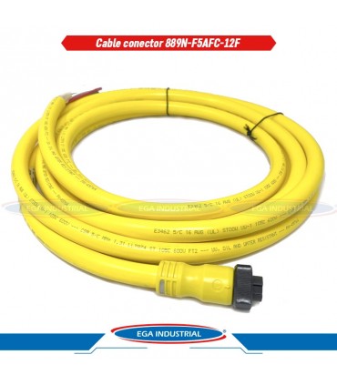 Cable conector 889N-F5AFC-12F ALLEN BRADLEY