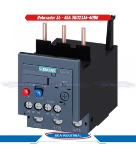 Relevador para protección 3RU2136-4GB0 SIEMENS