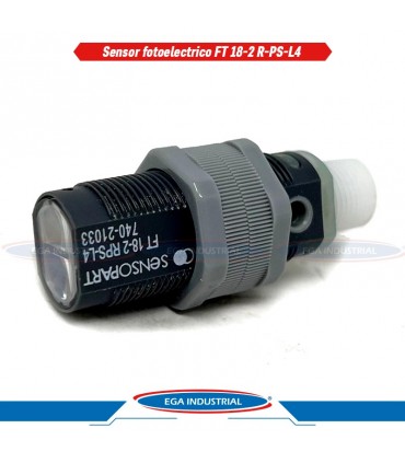 Sensor fotoelectrico FT 18-2 R-PS-L4 SENSOPART