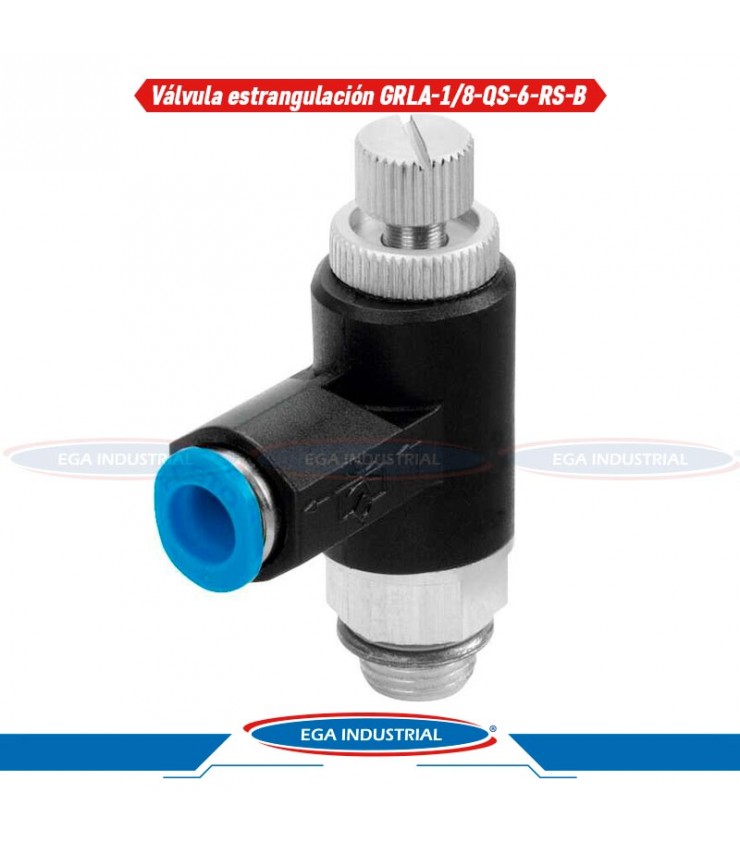 Válvula de estrangulación GRLA-1/8-QS-6-RS-B 162965 FESTO