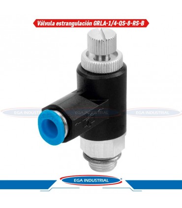 Válvula de estrangulación GRLA-1/4-QS-8-RS-B 162968 FESTO