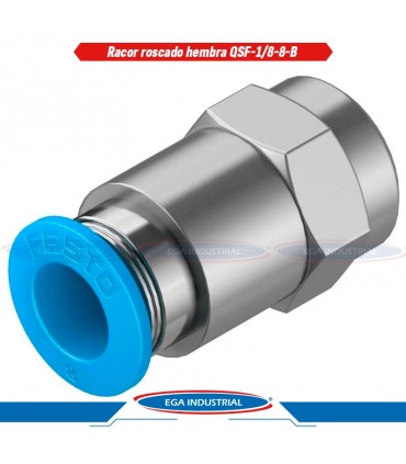 Racor roscado hembra QSF-1/8-8-B 153025 FESTO