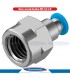 Racor roscado hembra QSF-1/4-4-B 190650 FESTO