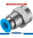 Racor roscado hembra QSF-3/8-10-B 153029 FESTO
