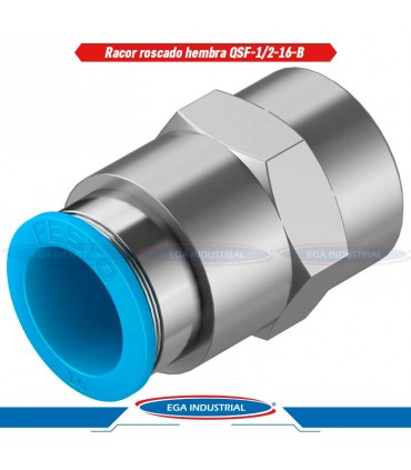 Racor roscado hembra QSF-1/2-16-B FESTO