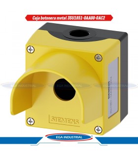 Caja botonera metal 3SU1851-0AA00-0AC2 SIEMENS