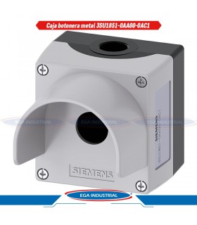 Caja botonera metal 3SU1851-0AA00-0AC1 SIEMENS