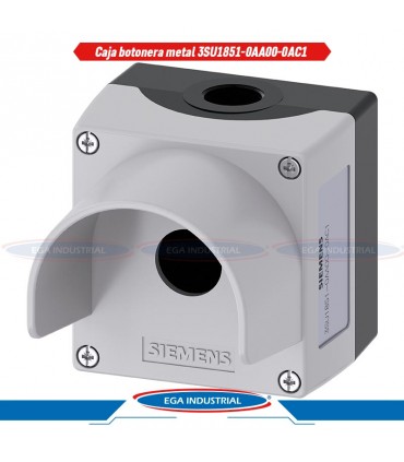 Caja botonera metal 3SU1851-0AA00-0AC1 SIEMENS