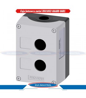 Caja botonera metal 3SU1852-0AA00-0AB1 SIEMENS
